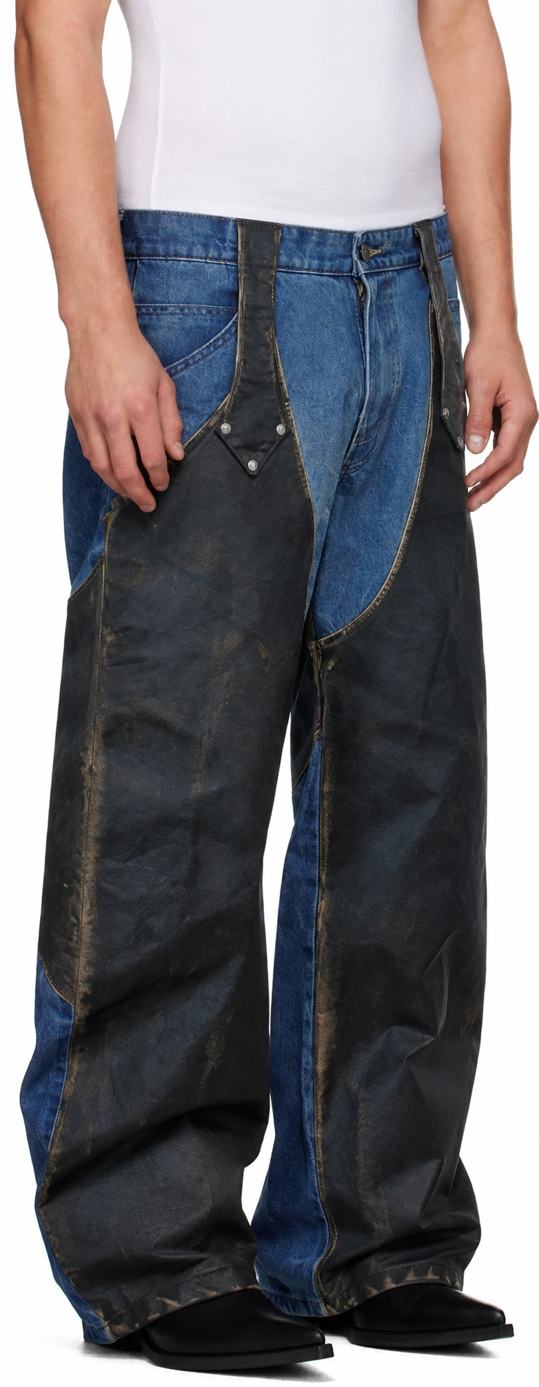 RODEO WAXED JEANS