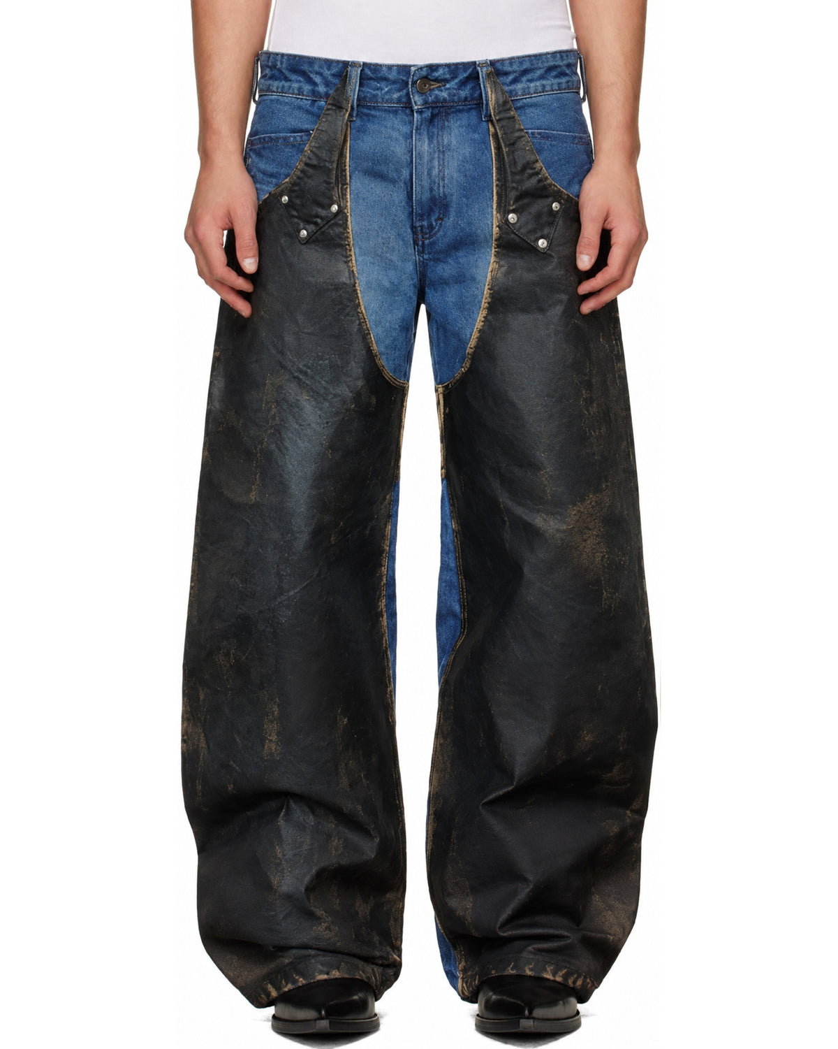RODEO WAXED JEANS