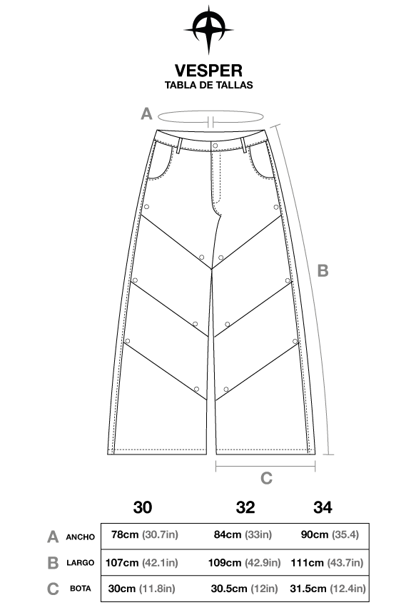 VESPER TROUSERS / BLACK