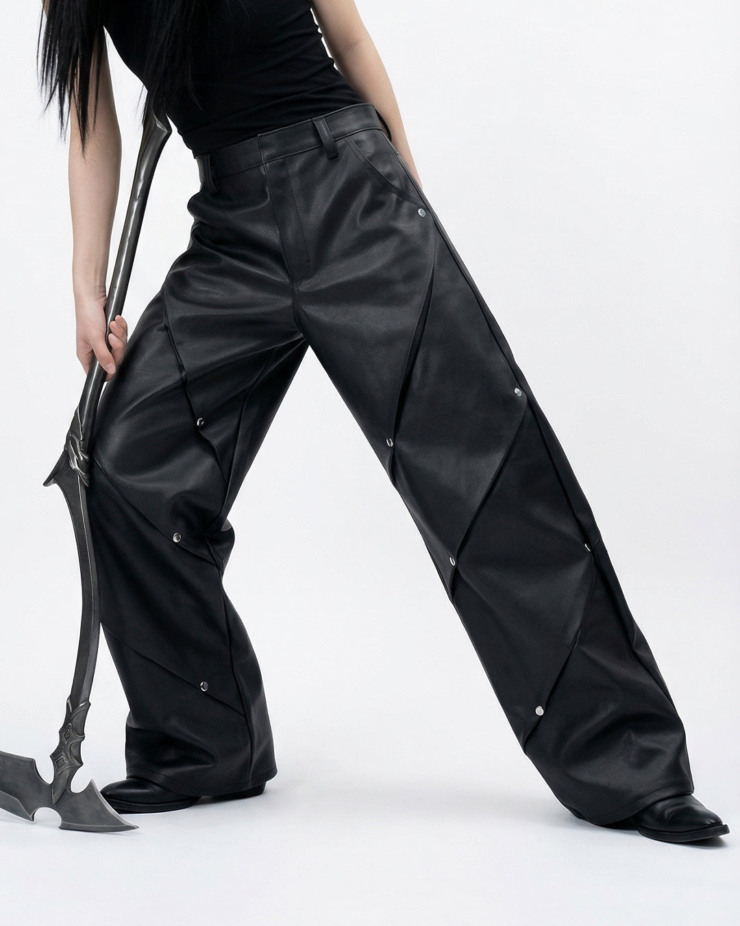 VESPER TROUSERS / BLACK